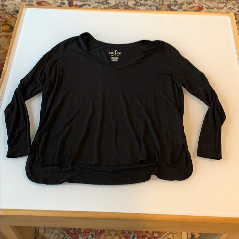 American Eagle - Soft & Sexy Black Long Sleeve M